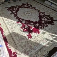 چندتخته فرش۱۰۰درصدنخ اکرولیک کارکرده سالم