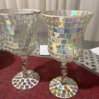 یک جفت جاشمعی لاله
