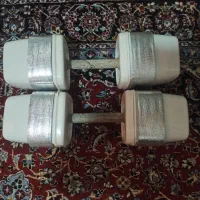 دمبل سیمانی جفت با هم 40 کیلو گرم
