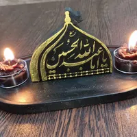 ویژه محرم. ست تندیس یا اباعبدالله و شمع
