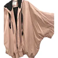 مانتو صورتی کمرنگ