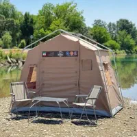 چادر مسافرتی چادر کمپینگ سایبان دار ۲×۳ برند kms