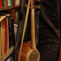 کمانچه کاسه بزرگ پله ایی