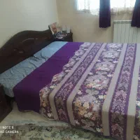 تخت خواب دونفره به همراه پاتختی و دراور