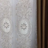 پرده پذیرایی نصف قیمت|پرده، رانر، رومیزی|تنکابن, |دیوار