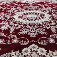 فروش فرش پشتی ده تا با دوتا مبل