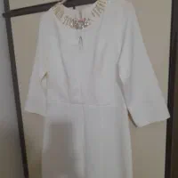 لباس مجلسی پوشیده به رنگ شیری نو|لباس|میاندوآب, |دیوار