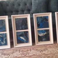 تابلو لته ای کهکشان|تابلو، نقاشی، عکس|نجف‌آباد, حومه نجف آباد|دیوار