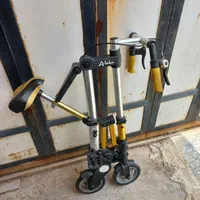 دوچرخه تاشو مسافرتی آلومینیومی Abike تایوان|دوچرخه، اسکیت، اسکوتر|شیراز, شهرک گلها|دیوار