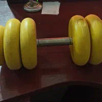 جفت دمبل پنچ کیلو تمیز و سالم