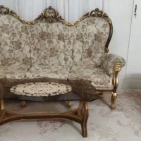 مبل سلطنتی نه نفره سالم|مبلمان خانگی و میز عسلی|شاهرود, |دیوار