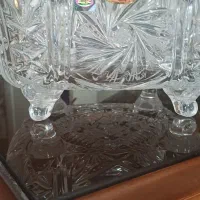 میوه خوری کریستال چک مربعی و شکلات خوری سوگا|ظروف سرو و پذیرایی|تهران, چهارصد دستگاه|دیوار