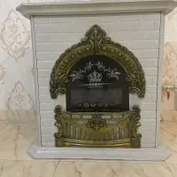 بخاری گازی طرح شومینه