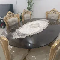 مبل سلطنتی نهارخوری|مبلمان خانگی و میز عسلی|اهواز, کوی جانبازان(دانش)|دیوار