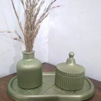 ست گلدان و قندان مراکشی.گلدان تک مراکشی. انواع رنگ|صنایع دستی و سایر لوازم تزئینی|فومن, |دیوار