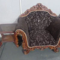 مبل ۷ نفره استیل راحتی|مبلمان خانگی و میز عسلی|قم, شهرک سازمان آب|دیوار