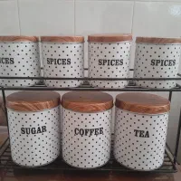 جا ادویه استند دار|ظروف نگهدارنده، پلاستیکی، یک‌بارمصرف|زنجان, |دیوار