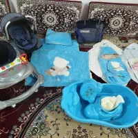 تعدادی وسایل نوزاد نو و کم کارکرد