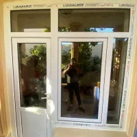 درب پنجره pvcو المینیومی و تخریب پنجره های قدیمی|مصالح و تجهیزات ساختمان|خسروشاه, |دیوار