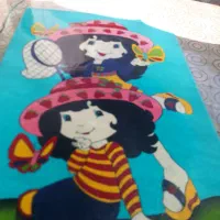 فرش دختر توت فرنگی|فرش|دهدشت, |دیوار