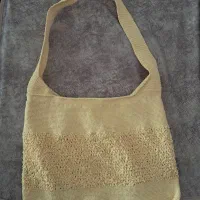 کیف بافتنی  و رومیزی قلاب بافی