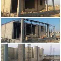 ستون شناژکف سقف تیرچه بلوک قالب بندی اسکلت بتنی