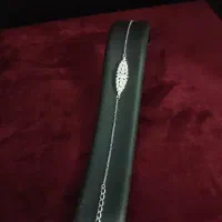 دستبند زنجیری زنانه نقره طرح برگ|جواهرات|مشهد, سناباد|دیوار