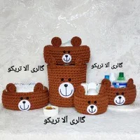 سبد تریکو باکس نظم دهنده سیسمونی کودک مدل خرسس تدی|اسباب و اثاث بچه|تهران, فلسطین (میدان انقلاب)|دیوار