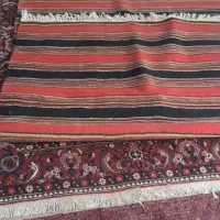 گلیم دورو قدیمی و نو. فرش دستبافت قدیمی