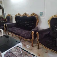 مبلمان 9 نفره تمیز|مبلمان خانگی و میز عسلی|فولادشهر, A3|دیوار