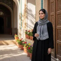 شال بافت مجلسی (گیپوری)|لباس|قم, شاه سید علی|دیوار