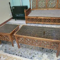 مبلمان سنتی چوبی|مبلمان خانگی و میز عسلی|تهران, بوستان چیتگر|دیوار