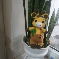 عروسک دست بافت|اسباب‌بازی بچه|قائن, |دیوار