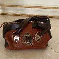 کیف تمام چرم قهوه ای