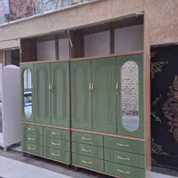 کمدلباس کد۴۰۳۰ رنگ سرمه‌ای سه تیکه|جاکفشی، کمد، دراور|تهران, عبدل‌آباد|دیوار