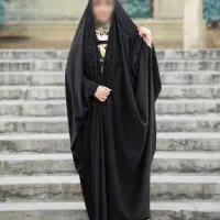 چادر مشکی عربی جواهردوزی پروانه(تنوع پارچه)کد12062|لباس|خرم‌آباد, |دیوار