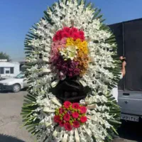 گل آرایی تاج گل ترحیم و ختم تسلیت