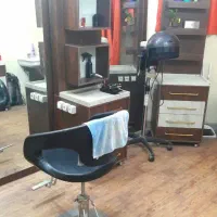 صندلی اصلاح آرایش میکاپ سرشور آرایشگاه دراور آینه