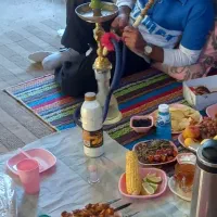 قلیان برنجی معاوضه با عربی