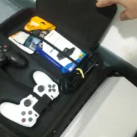 ps4pro ریژن اروپا ۷۲۱۶ با حافظه ترا با وسایل جانبی|کنسول، بازی ویدئویی و آنلاین|قم, زنبیل آباد|دیوار