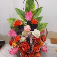 سبد گل مصنوعی