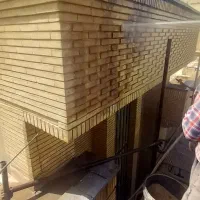 شستشوی نماو سند پلاست|خدمات نظافت|خمینیشهر, |دیوار