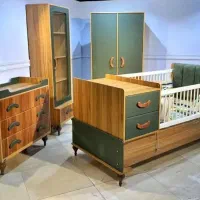 تخت و کمد نوزاد نوجوان