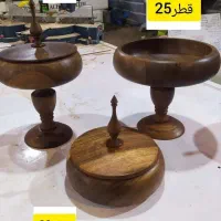 ظروف چوبی اکبری|ظروف سرو و پذیرایی|سنقر, |دیوار