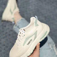 کتونی فشیون مشکی سفید زنانه اسپرت لژدار fashion|کیف، کفش، کمربند|تهران, تاکسیرانی|دیوار
