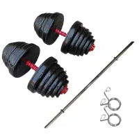 دمبل متغییر چدنی روکشدار