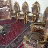 مبل 9 نفره به همراه عسلی|مبلمان خانگی و میز عسلی|زنجان, |دیوار