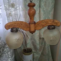 لوستر چوبی