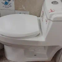 دستشویی فرنگی سایزمتوسط درحدنونو|لوازم سرویس بهداشتی|طرقبه, |دیوار