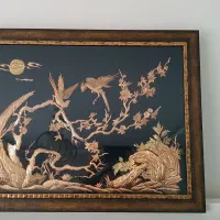 تابلو گل مرغ